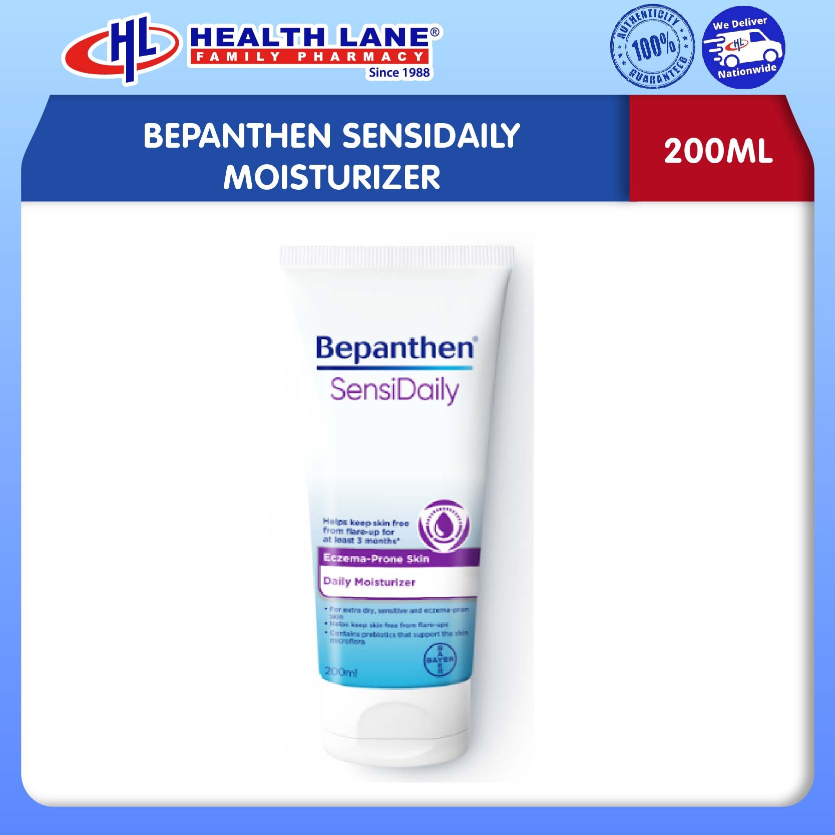 BEPANTHEN SENSIHARIAN LEMBAPURIZER (200ML)